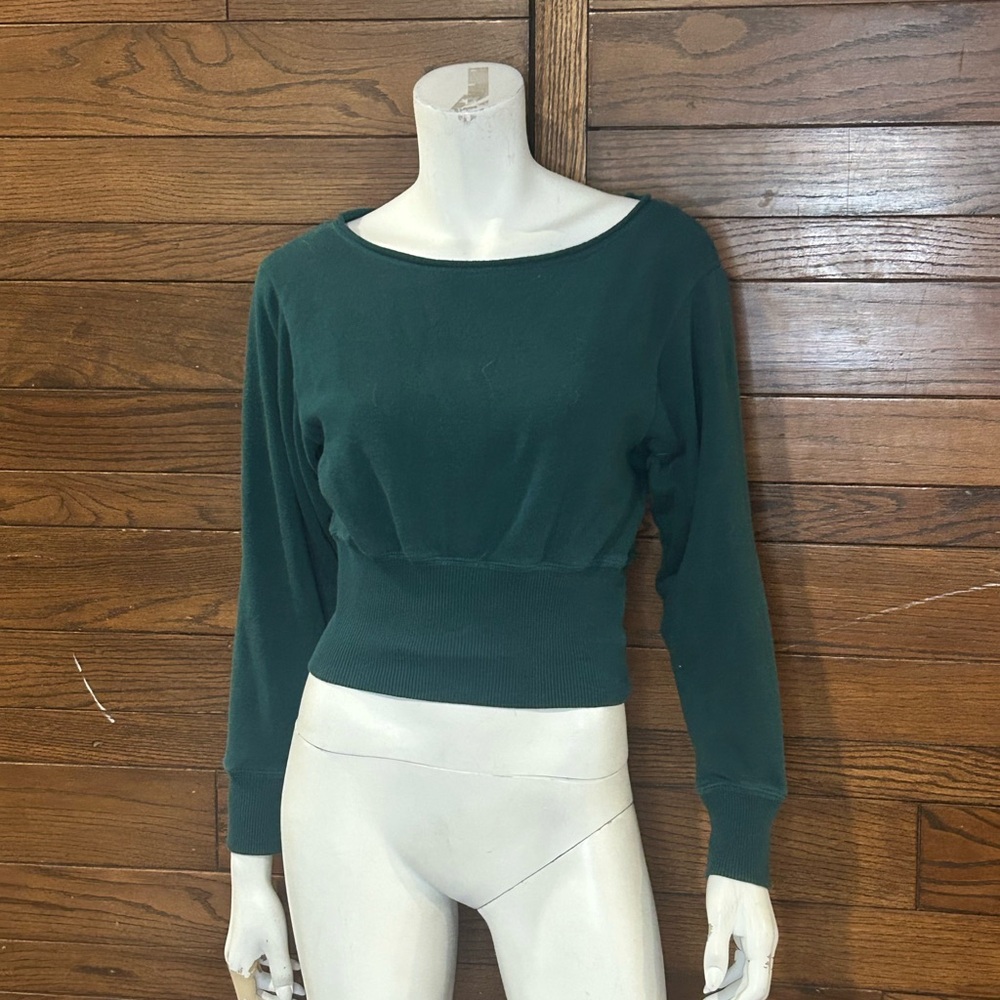 Forever 21 Teal Long Sleeve Top